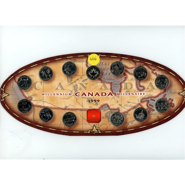 1999 Millennium Canada Royal Canadian Mint Set