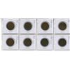 Image 1 : Set of 8 Canadian large Cents includes 1911-1913 and 1915-1919