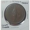 Image 2 : 1837 Lower Canada Onne Penny Token