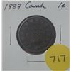 Image 1 : 1887 Canada Large Cent