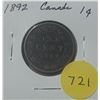 Image 1 : 1892 Canada Large Cent