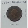 Image 2 : 1894 Canada Large Cent