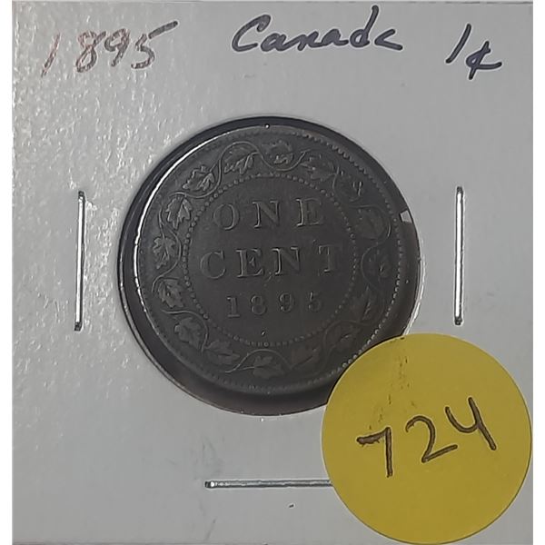 1895 Canada Large Cent