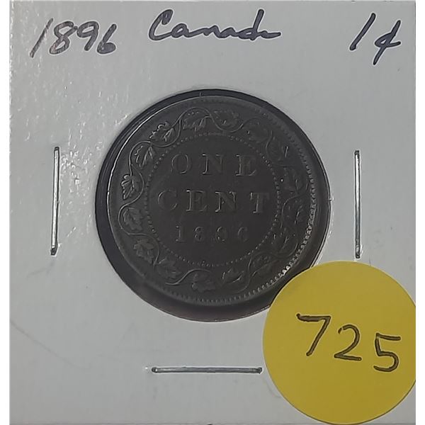 1896 Canada Large Cent