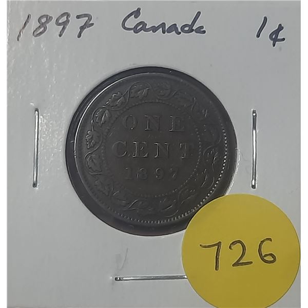 1897 Canada Large Cent