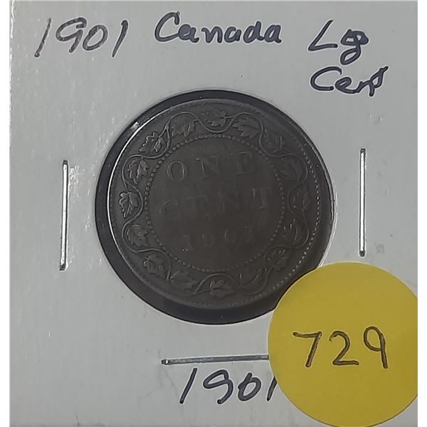 1901 Canada Large Cent