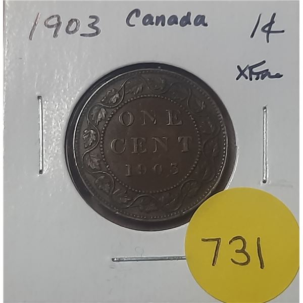 1903 Canada Large Cent