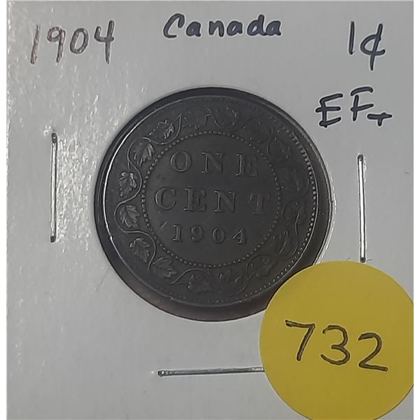 1904 Canada Large Cent