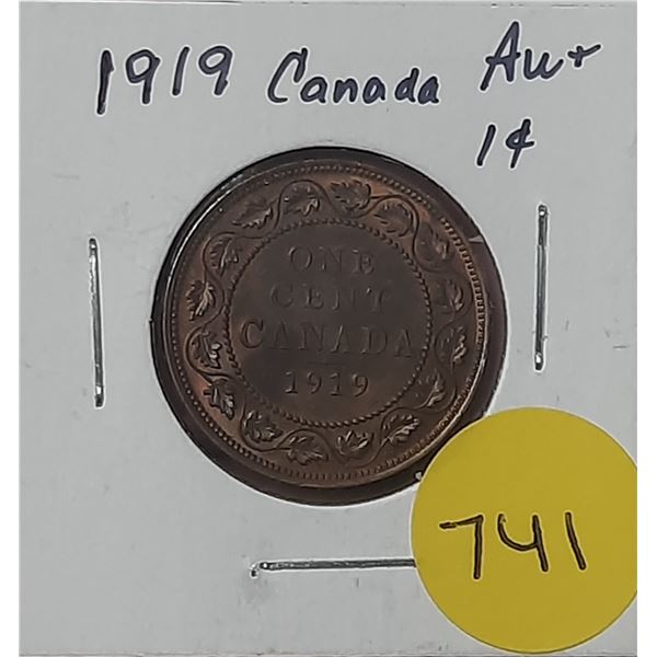 1919 Canada Large Cent