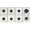 Image 2 : Lot of 8 USA Cents:  1838 Large Cent; Indian Head Pennies (1899, 1902-1907)