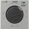 Image 2 : 1848 USA Large Cent
