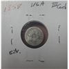 Image 2 : 1858 USA  Silver Three Cents