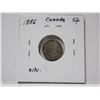 Image 2 : 1886 Canada Silver 5¢