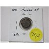 Image 1 : 1891 Canada Silver 5¢