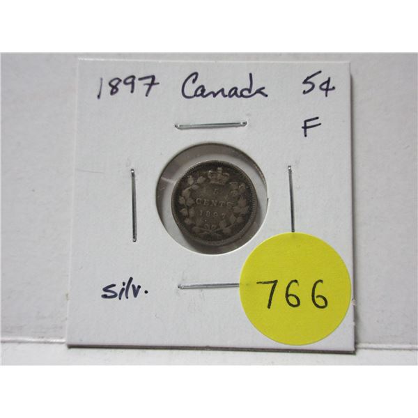 1897 Canada Silver 5¢