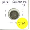 Image 1 : 1907 Canada Silver 5¢