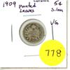 Image 1 : 1909 PL Canada Silver 5¢