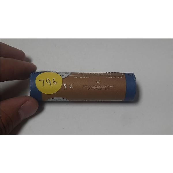 2005 Mint Roll Canada Victory Anniversary Nickels