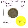 Image 1 : 1910 BL Canada Silver 10¢