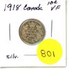Image 1 : 1918 Canada Silver 10¢