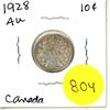 Image 1 : 1928 Canada Silver 10¢