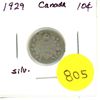 Image 1 : 1929 Canada Silver 10¢