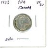 Image 2 : 1933 Canada Silver 10¢