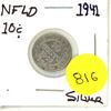 Image 1 : 1941 Newfoundland Silver 10¢