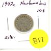 Image 1 : 1942c Newfoundland Silver 10¢