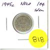 Image 1 : 1945c Newfoundland Silver 10¢