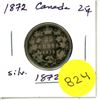 Image 1 : 1872 Canada Silver 25¢