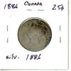 Image 2 : 1886 Canada Silver 25¢