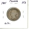 Image 2 : 1901 Canada Silver 25¢