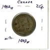 Image 2 : 1902H Canada Silver 25¢