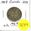 Image 1 : 1907 Canada Silver 25¢