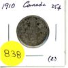 Image 1 : 1910 Canada Silver 25¢ (2.)