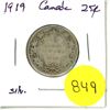 Image 1 : 1919 Canada Silver 25¢