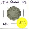 Image 1 : 1920 Canada Silver 25¢