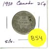 Image 1 : 1930 Canada Silver 25¢
