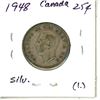 Image 2 : 1948 Canada Silver 25¢ (1.)