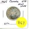 Image 1 : 1965 Canada Silver 25¢