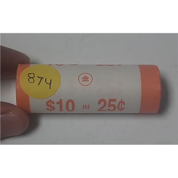 2005P Mint Roll BU Canada 25¢ (Alberta 100th Anniversary)