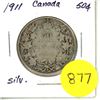 Image 1 : 1911 Canada Silver 50¢
