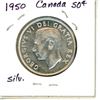 Image 2 : 1950 Full Design Canada Silver 50¢