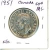 Image 2 : 1951 Canada Silver 50¢