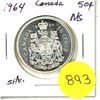 Image 1 : 1964 Canada Silver 50¢