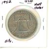 Image 2 : 1952 USA Silver Half Dollar