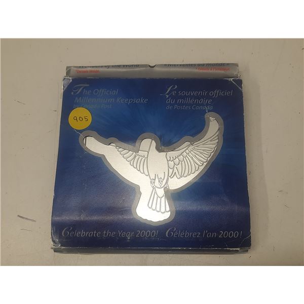 Double Set Official Millenium Keepsake by Canada Post