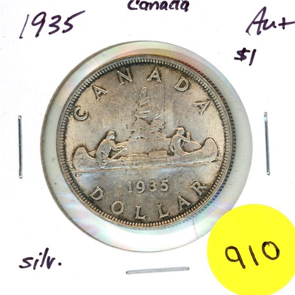 1935 Canada Silver Dollar