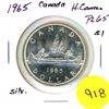Image 1 : 1965 Canada Silver Dollar